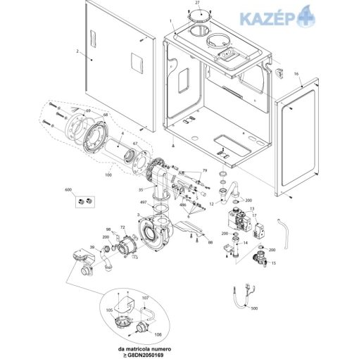 Gáz-levegő mixer (35kW)