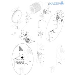 Előremenő cső (nyomásmérőhöz)