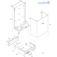 Vezérlőpanel (Idrabagno 13 ESI)