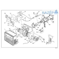 Lángcső (Riello 40 GS20)